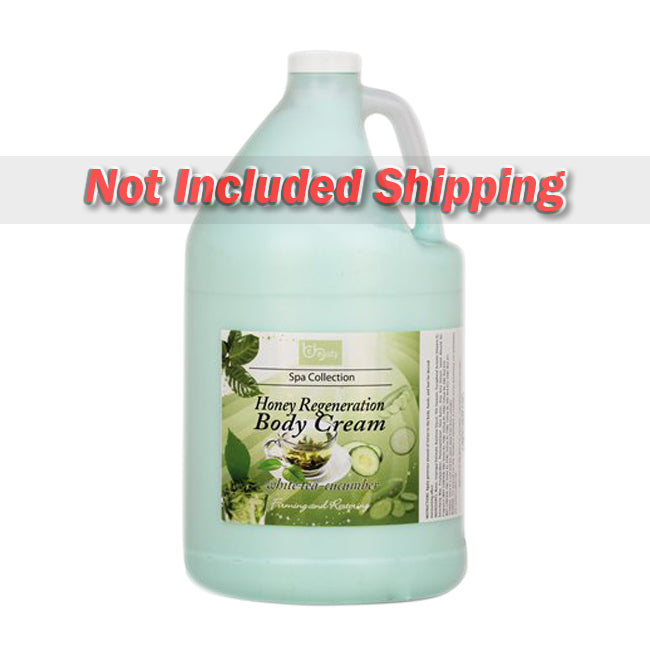 Be Beauty Spa Collection, Honey Regeneration Body Cream, White Tea & Cucumber, 1 Gallon, 3784.4 ml KK0511