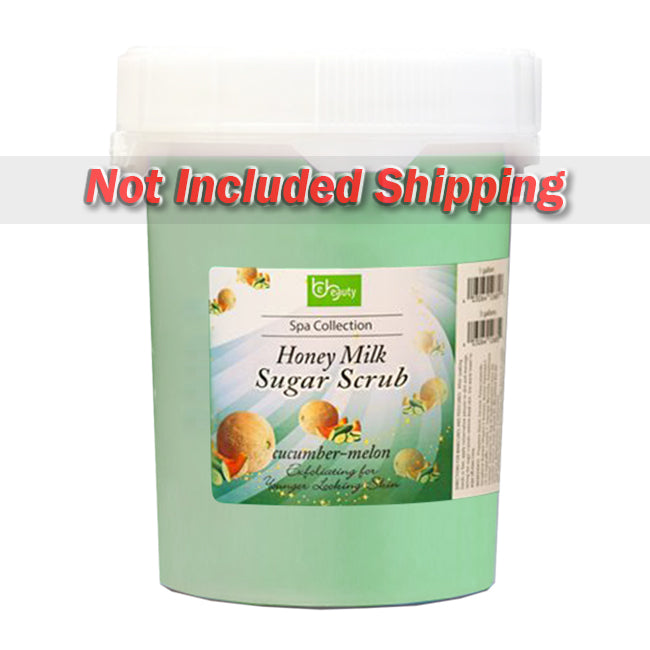 Be Beauty Spa Collection, Honey Organic Sugar Scrub, CSC2126G5, Cucumber & Melon, 5Gallon KK0511