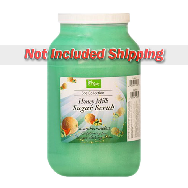 Be Beauty Spa Collection, Honey Organic Sugar Scrub, CSC2126G1, Cucumber & Melon, 1Gallon KK0511