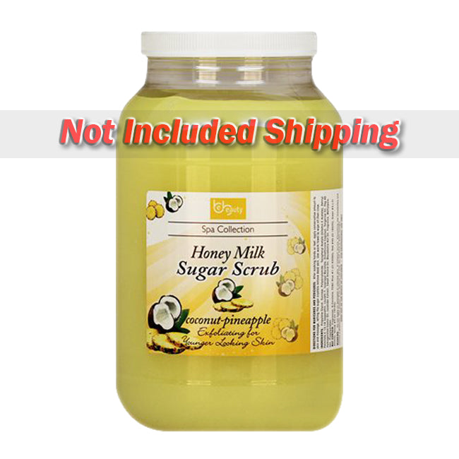 Be Beauty Spa Collection, Honey Organic Sugar Scrub, CSC2116G1, Coconut & Pineapple, 1Gallon