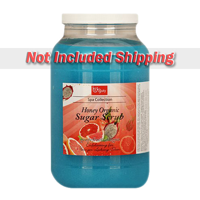 Be Beauty Spa Collection, Honey Organic Sugar Scrub, CSC2122G1, Grapefruit Dragon, 1Gallon KK0511