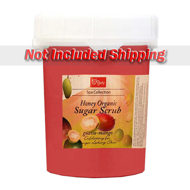 Be Beauty Spa Collection, Honey Organic Sugar Scrub, CSC2124G5, Guava & Mango, 5Gallon