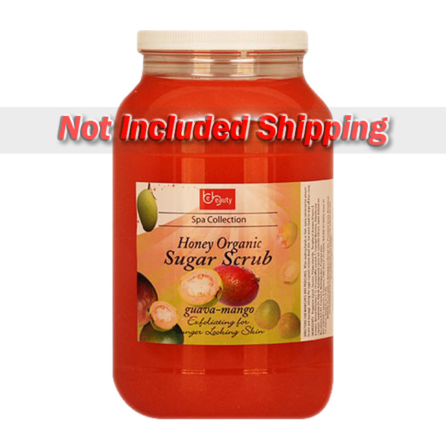 Be Beauty Spa Collection, Honey Organic Sugar Scrub, CSC2124G1, Guava & Mango, 1Gallon