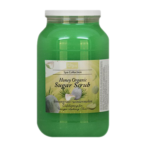Be Beauty Spa Collection, Honey Organic Sugar Scrub, CSC2125G1, Lemongrass & Wintermelon, 1Gallon KK0511