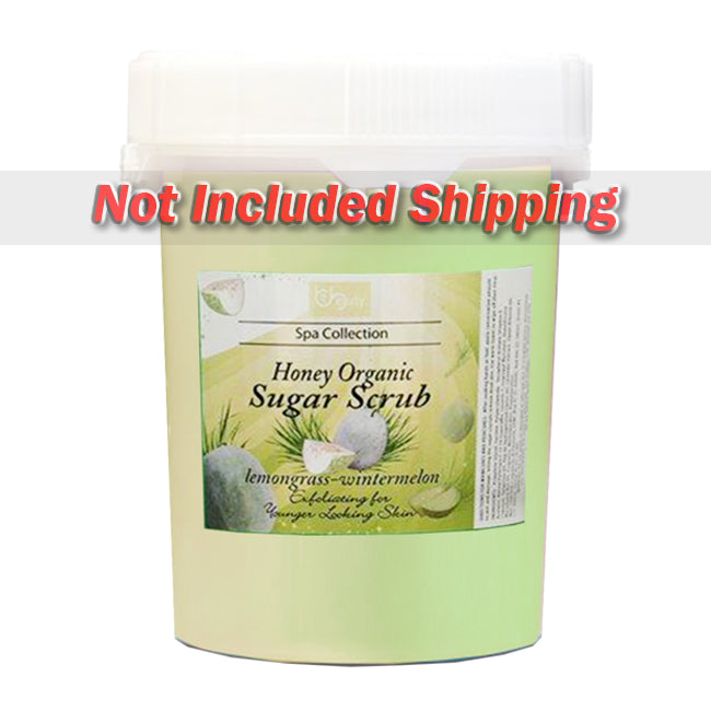 Be Beauty Spa Collection, Honey Organic Sugar Scrub, CSC2125G5, Lemongrass & Wintermelon, 5Gallon KK0511