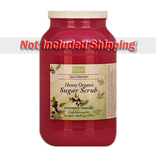 Be Beauty Spa Collection, Honey Organic Sugar Scrub, CSC2117G1, Rosemary & Vanilla, 1Gallon KK0511