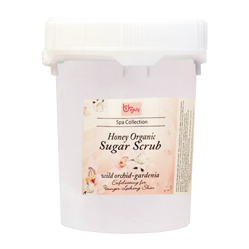 Be Beauty Spa Collection, Honey Organic Sugar Scrub, CSC2118G5, Will Orchid & Gardenia, 5Gallon