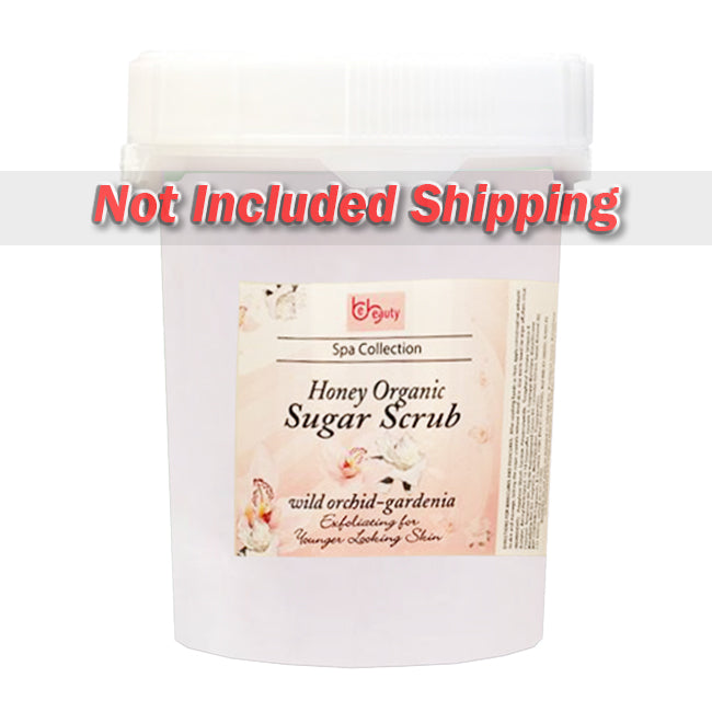 Be Beauty Spa Collection, Honey Organic Sugar Scrub, CSC2118G5, Will Orchid & Gardenia, 5Gallon