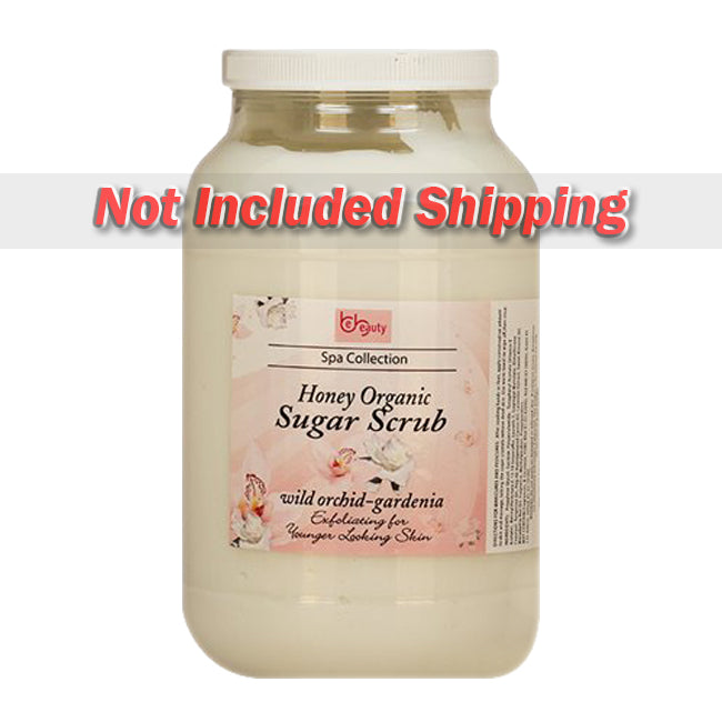 Be Beauty Spa Collection, Honey Organic Sugar Scrub, CSC2118G1, Will Orchid & Gardenia, 1Gallon