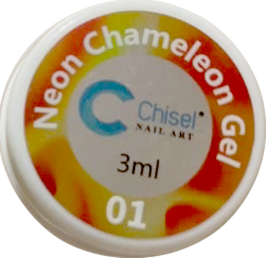 Chisel Painting Neon Chameleon Gel, #01, Red OK1118LK