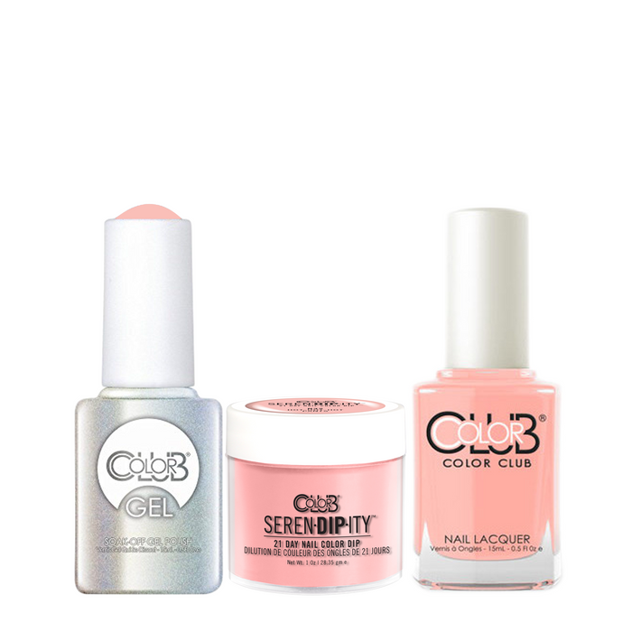 Color Club 3in1 Dipping Powder + Gel Polish + Nail Lacquer , Serendipity, Hot-Hot-Hot Pants, 1oz, 05XDIPN32-1 KK