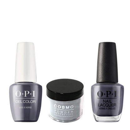 Cosmo 3in1 Dipping Powder + Gel Polish + Nail Lacquer (Matching OPI), 2oz, CI59