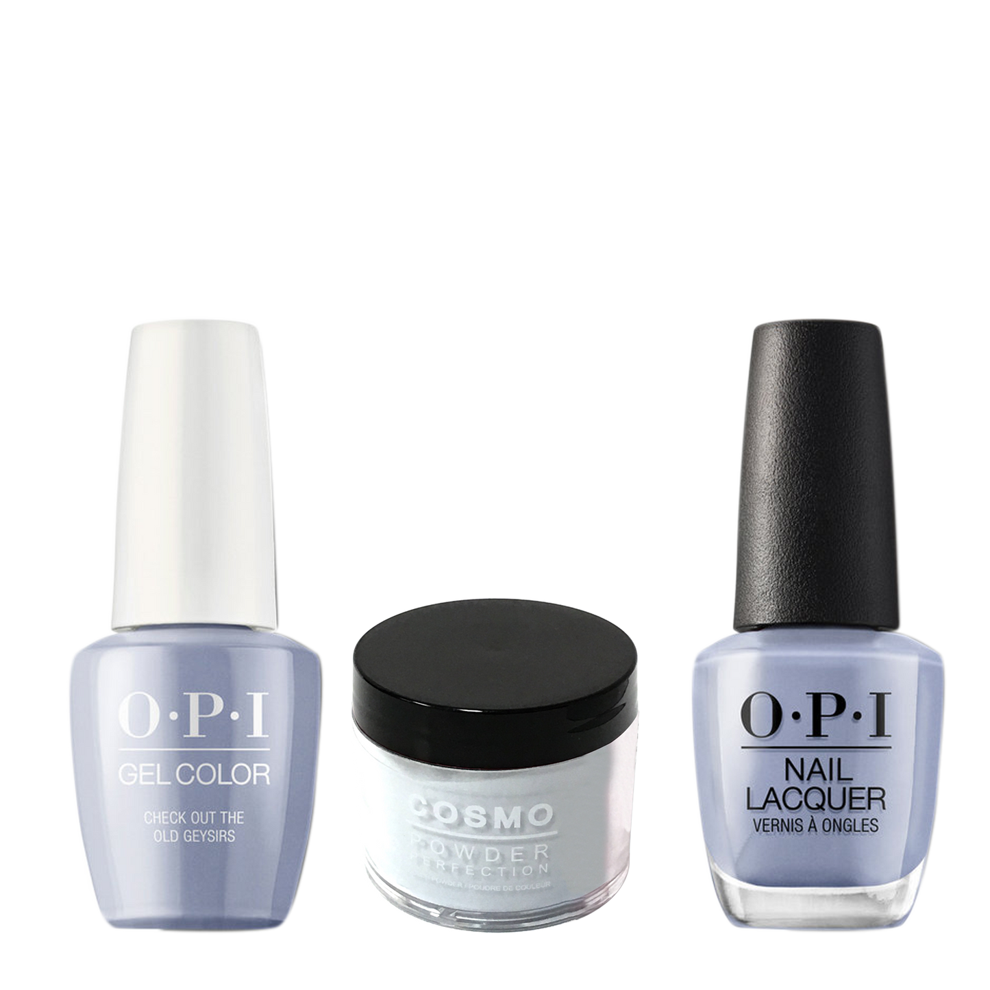 Cosmo 3in1 Dipping Powder + Gel Polish + Nail Lacquer (Matching OPI), 2oz, CI60