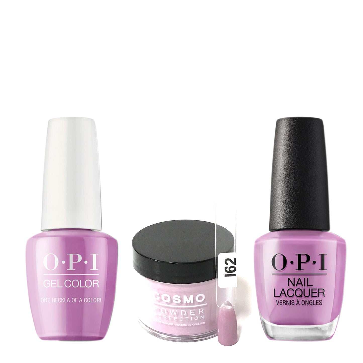 Cosmo 3in1 Dipping Powder + Gel Polish + Nail Lacquer (Matching OPI), 2oz, CI62