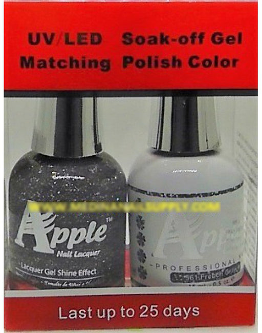 Apple Nail Lacquer And Gel Polish, 561, French Gray, 0.5oz KK1016