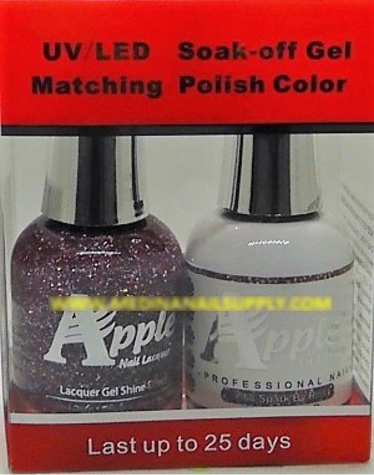 Apple Nail Lacquer And Gel Polish, 568, Spark By Red, 0.5oz KK1016