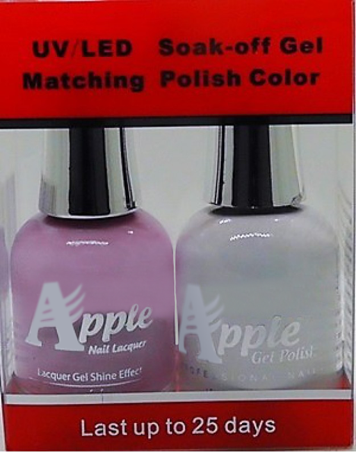 Apple Nail Lacquer And Gel Polish, 206, Natural Pink, 0.5oz KK1016