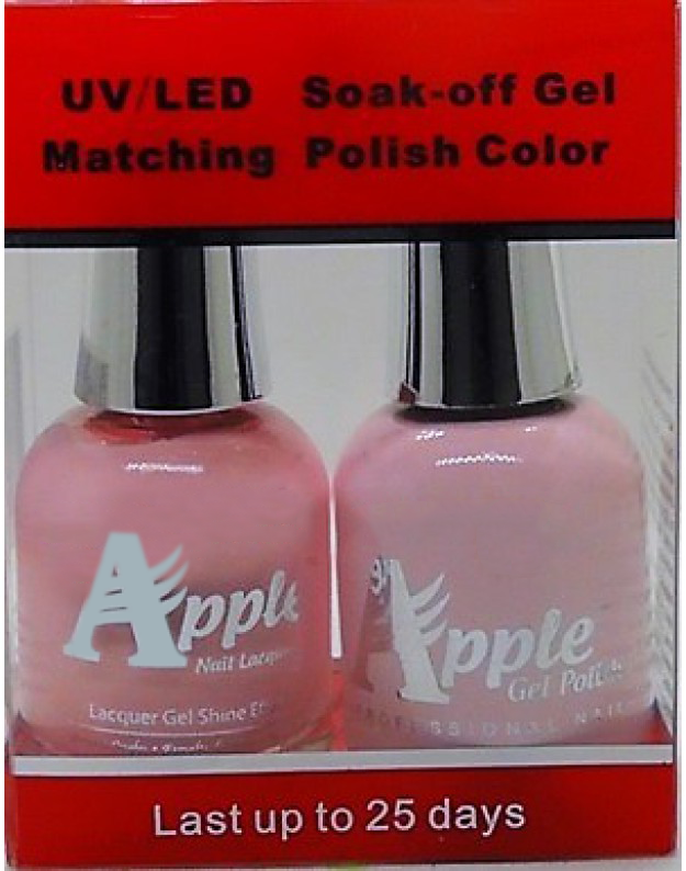 Apple Nail Lacquer And Gel Polish, 218, Sweet Pink, 0.5oz KK1016