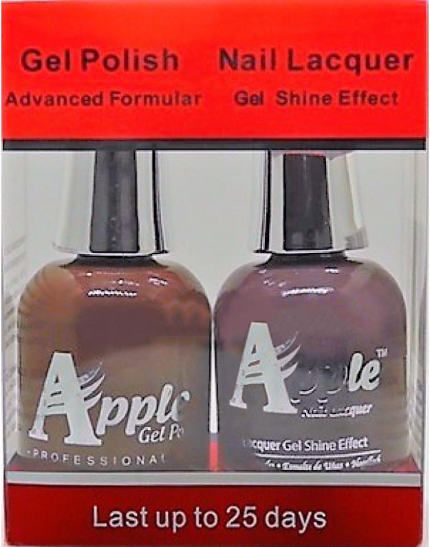 Apple Nail Lacquer And Gel Polish, 248, Violet-Rain, 0.5oz KK1016