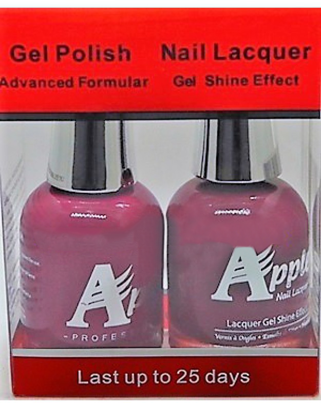 Apple Nail Lacquer And Gel Polish, 249, Princess-Pink, 0.5oz KK1016