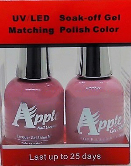 Apple Nail Lacquer And Gel Polish, 251, Dusty-Pink, 0.5oz KK1016