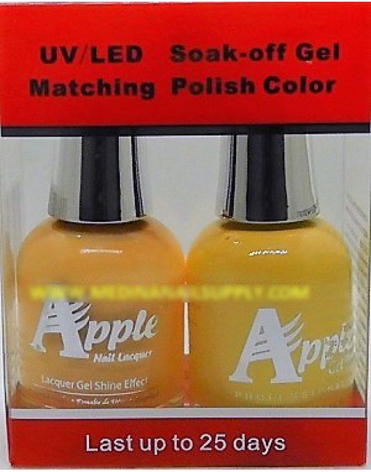 Apple Nail Lacquer And Gel Polish, 265, Tangerine Passion, 0.5oz KK1016