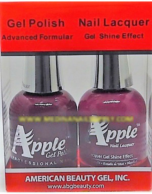 Apple Nail Lacquer And Gel Polish, 267, Napa Wine, 0.5oz KK1016