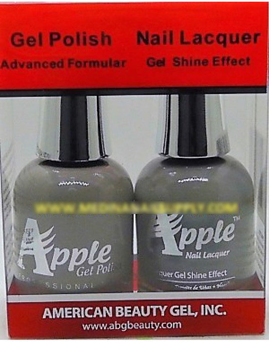 Apple Nail Lacquer And Gel Polish, 301, Mt Everest, 0.5oz KK1016