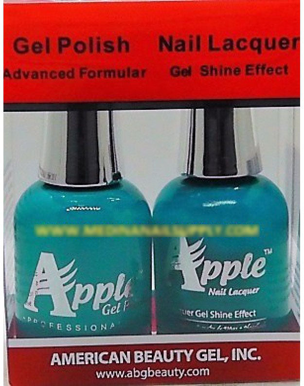 Apple Nail Lacquer And Gel Polish, 314, Ocean Mist, 0.5oz KK1016