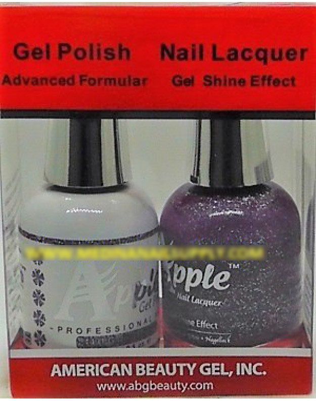 Apple Nail Lacquer And Gel Polish, 491, Gazing Fever, 0.5oz KK1016