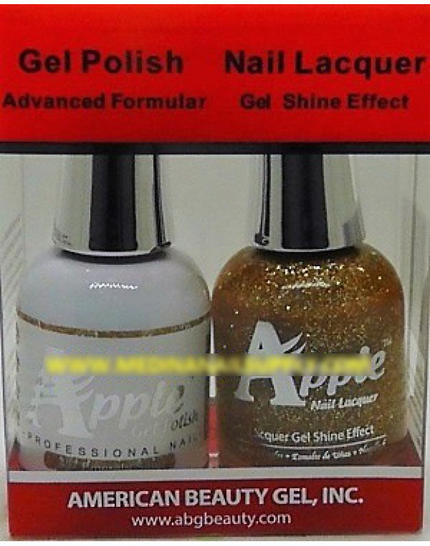 Apple Nail Lacquer And Gel Polish, 497, Emerald Sand, 0.5oz KK1016