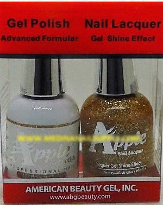 Apple Nail Lacquer And Gel Polish, 497, Emerald Sand, 0.5oz KK1016