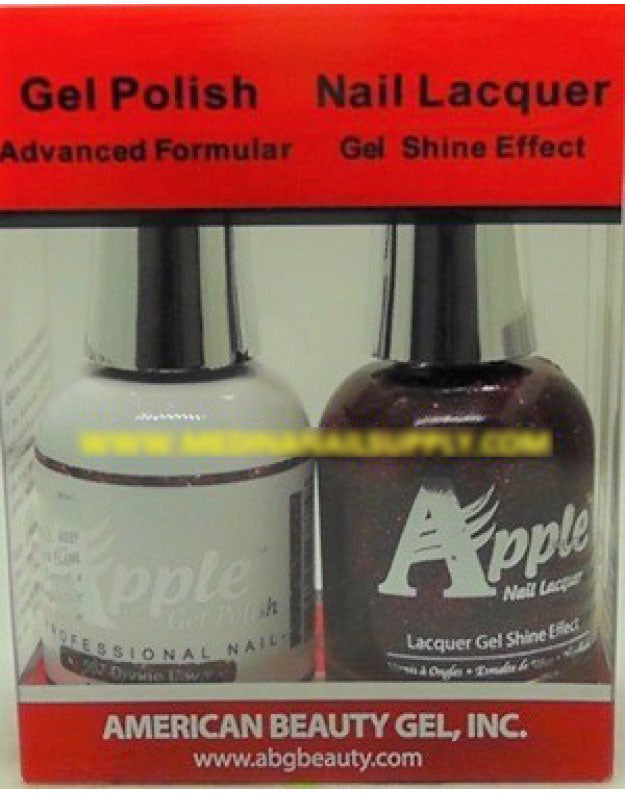 Apple Nail Lacquer And Gel Polish, 507, Devine Lava, 0.5oz KK1016