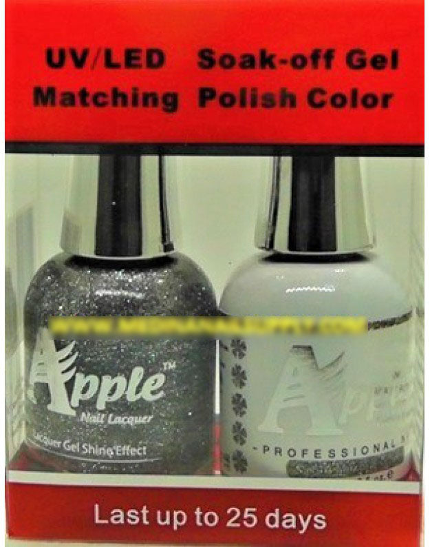 Apple Nail Lacquer And Gel Polish, 514, A Mirror Escape, 0.5oz KK1016