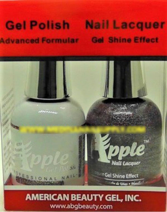 Apple Nail Lacquer And Gel Polish, 517, Modern Martial, 0.5oz KK1016