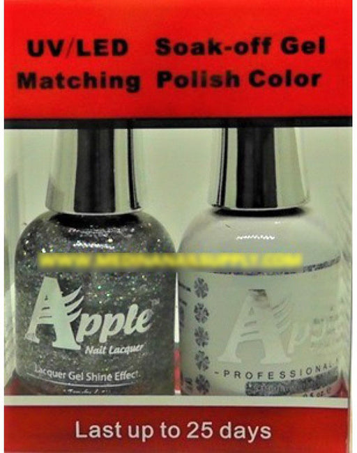 Apple Nail Lacquer And Gel Polish, 519, Illuminated Spark, 0.5oz KK1016