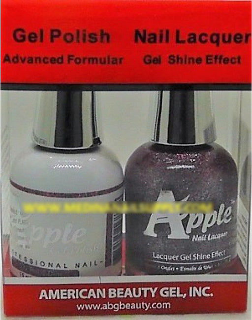 Apple Nail Lacquer And Gel Polish, 522, Ruby Dim, 0.5oz KK1016