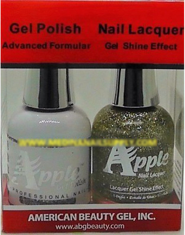 Apple Nail Lacquer And Gel Polish, 532, Princess Pearl, 0.5oz KK1016