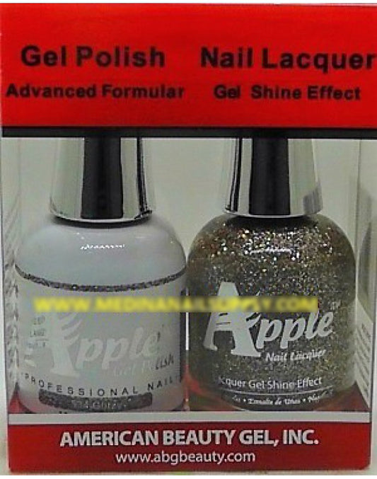 Apple Nail Lacquer And Gel Polish, 534, Glitzy, 0.5oz KK0917