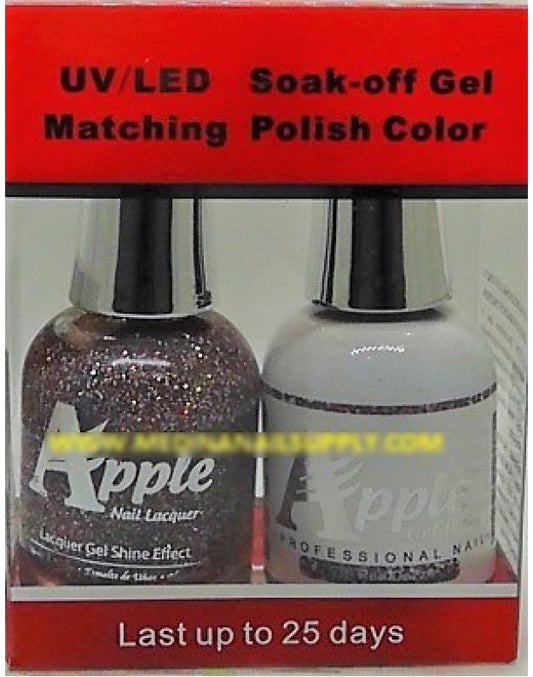 Apple Nail Lacquer And Gel Polish, 536, Red Dazzle, 0.5oz KK1016