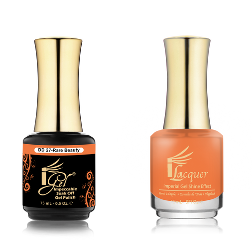 iGel Nail Lacquer + Gel Polish Match, DD027, Rare Beauty, 0.5oz OK0525VD