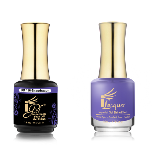 iGel Nail Lacquer + Gel Polish Match, DD116, Snapdragon, 0.5oz OK0525VD