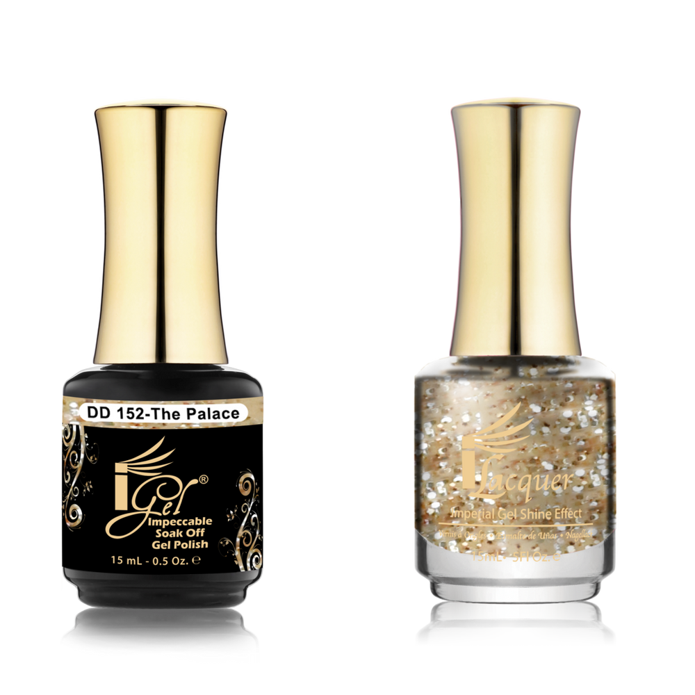 iGel Nail Lacquer + Gel Polish Match, DD152, The Palace, 0.5oz OK0525VD