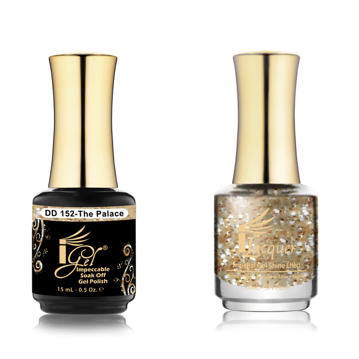 iGel Nail Lacquer + Gel Polish Match, DD152, The Palace, 0.5oz OK0525VD