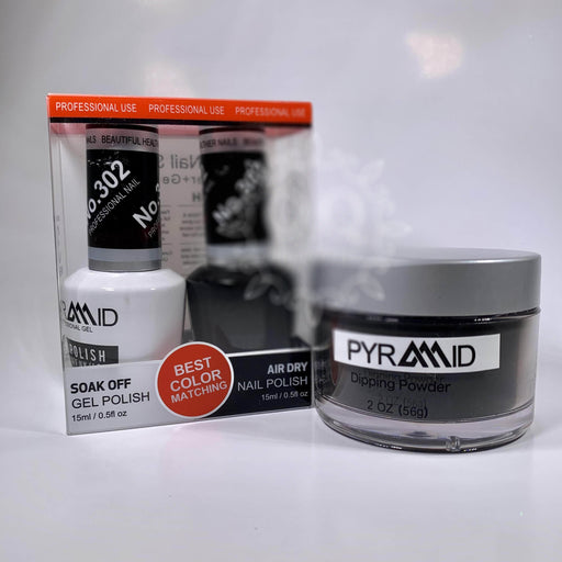 Pyramid 3in1 Dipping Powder + Gel Polish + Nail Lacquer, 302 OK0531VD