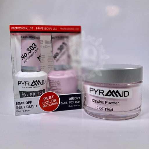 Pyramid 3in1 Dipping Powder + Gel Polish + Nail Lacquer, 303 OK0531VD