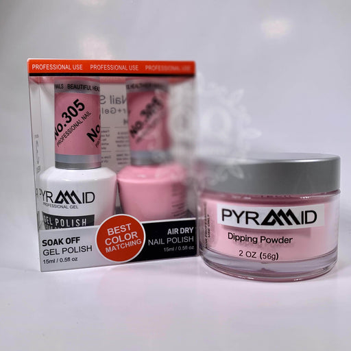 Pyramid 3in1 Dipping Powder + Gel Polish + Nail Lacquer, 305 OK0531VD