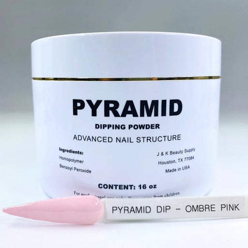 Pyramid Dipping Powder, Pink & White Collection, PINK, 16oz