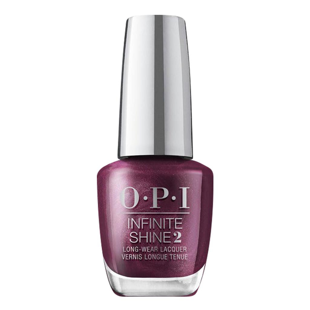 OPI Infinite Shine, Shine Bright Collection 2020, ISL HRM39, Dressed to the Wines, 0.5oz OK0918VD