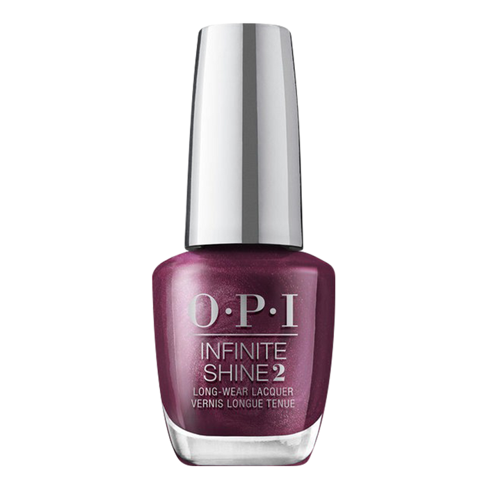 OPI Infinite Shine, Shine Bright Collection 2020, ISL HRM39, Dressed to the Wines, 0.5oz OK0918VD